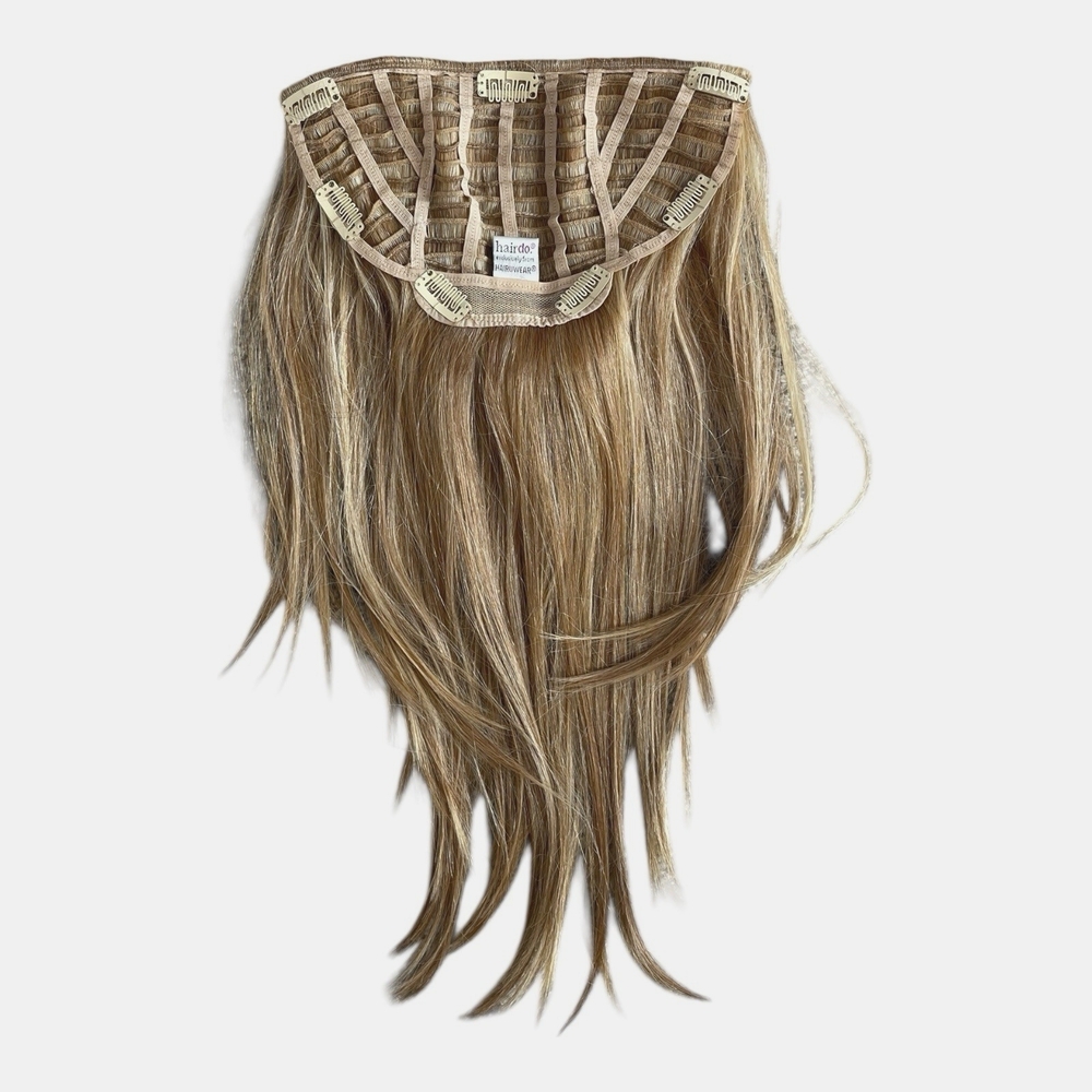 HairUWear Hairdo Clip-In Hair Extension Mid Soft Blonde Volumizer 22" - Picture 4 of 7